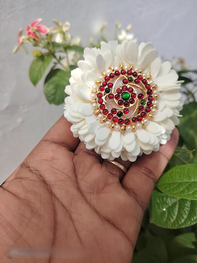 Handmade kemp jasmine hair clip
