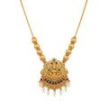 Lakshmi temple pendant necklace